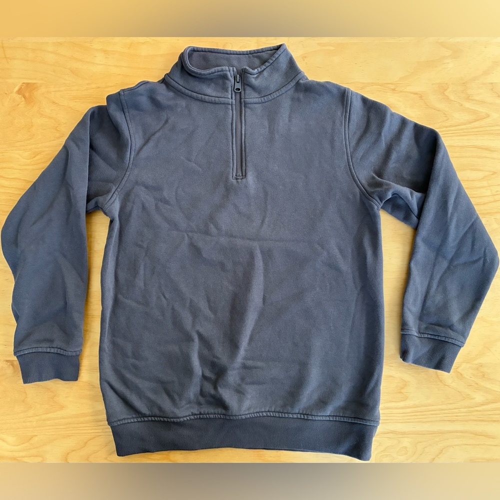 Primark Kids Grey Quarter Zip Sweater